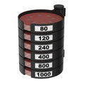 Rotating 5 Inch Sanding Disc Organizer